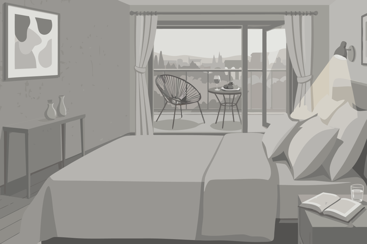 Familienzimmer mit eigenem Bad - Flexible